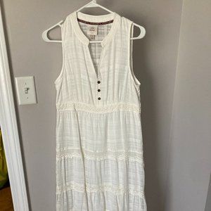 Vintage white summer dress